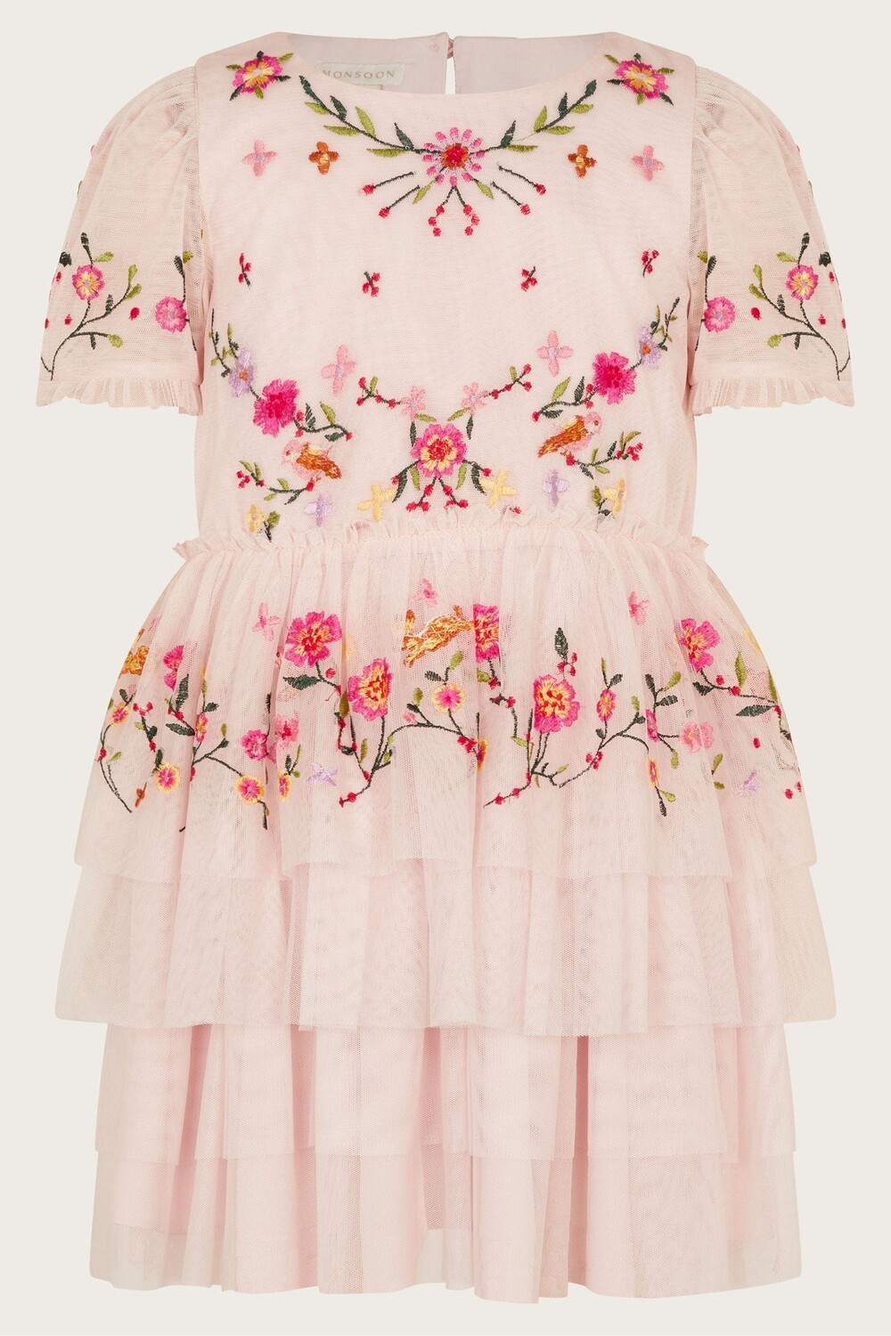 Платье из тюля с вышитым лесным цветочным принтом Monsoon, розовый
Платье из тюля с вышитым лесным цветочным принтом Monsoon, розовый