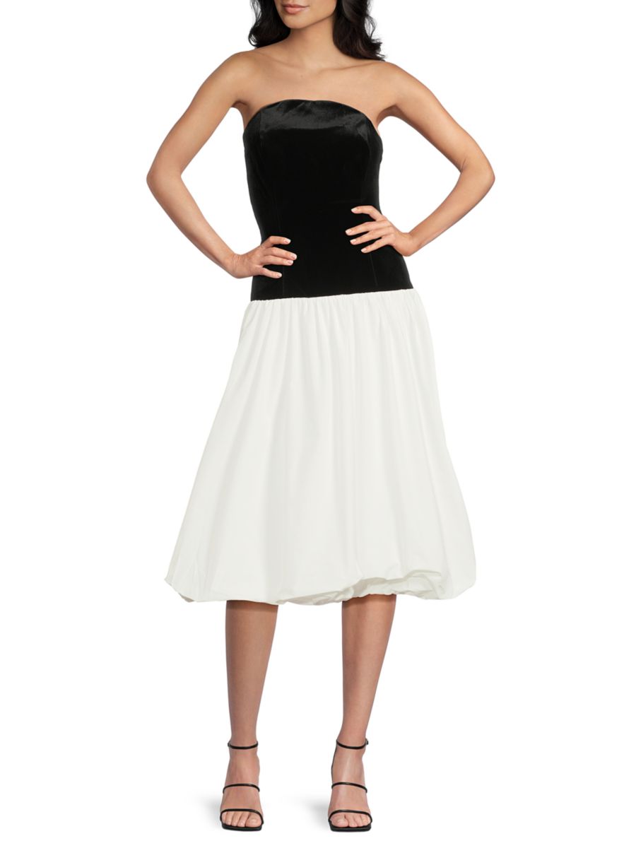 Платье-бандо миди Valencia с цветными блоками Amanda Uprichard, цвет Black Ivory
Платье-бандо миди Valencia с цветными блоками Amanda Uprichard, цвет Black Ivory