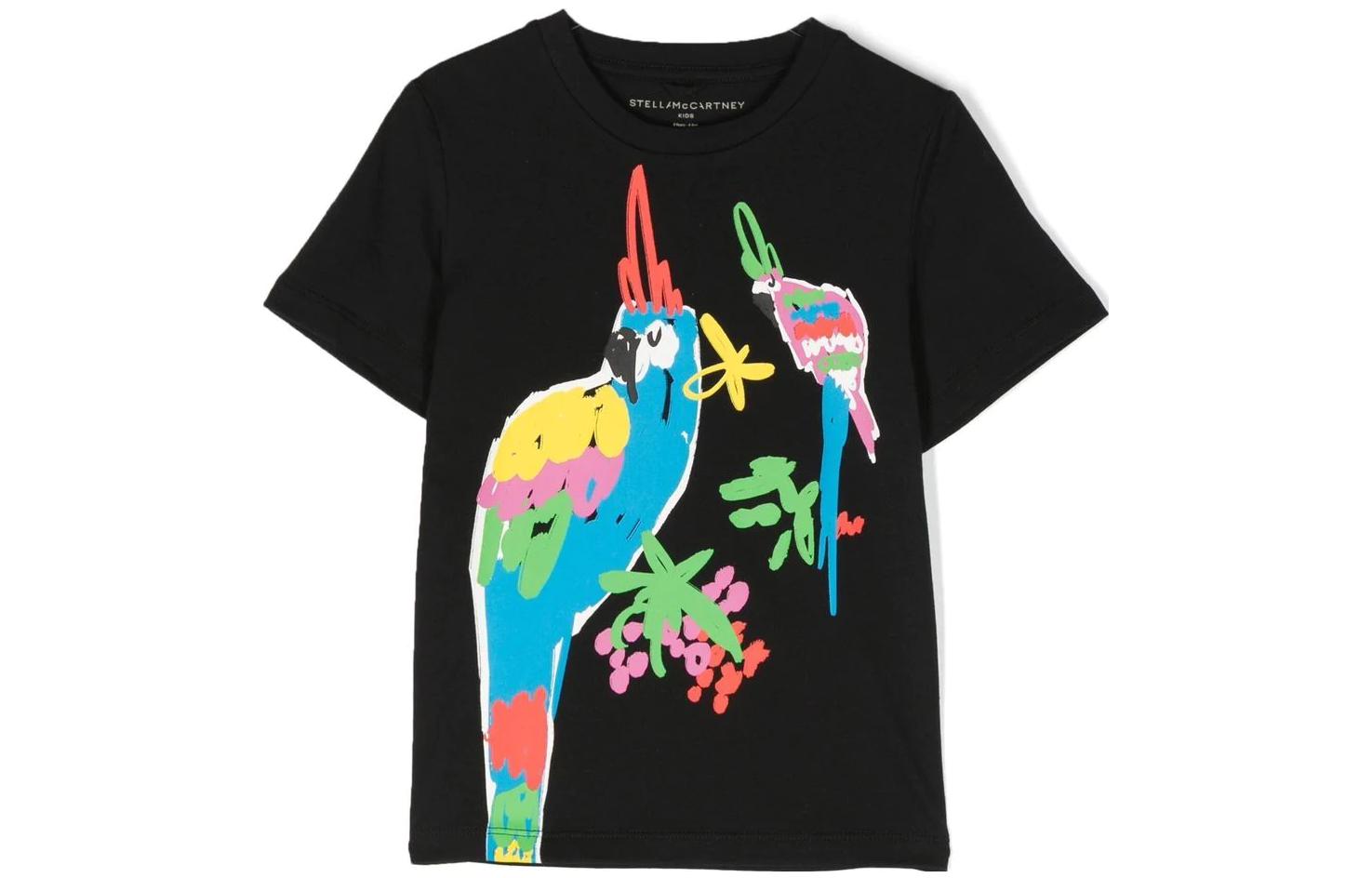 Детская футболка Stella McCartney, черная
Детская футболка Stella McCartney, черная