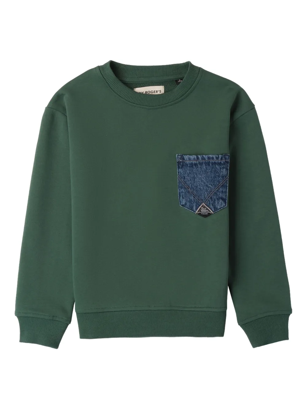 Толстовка с джинсовым карманом Roy Rogers Kids, зеленый
Толстовка с джинсовым карманом Roy Rogers Kids, зеленый