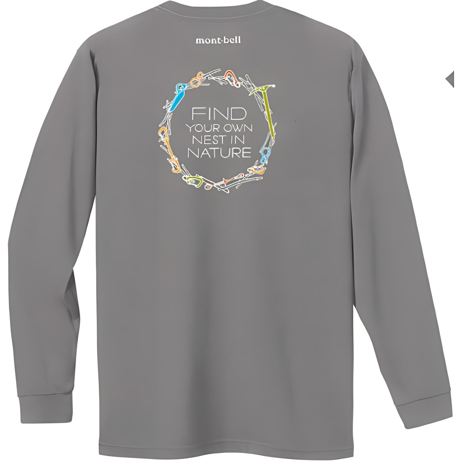 Футболка SS25 Quick Dry Unisex MONTBELL, темно-серый
Футболка SS25 Quick Dry Unisex MONTBELL, темно-серый