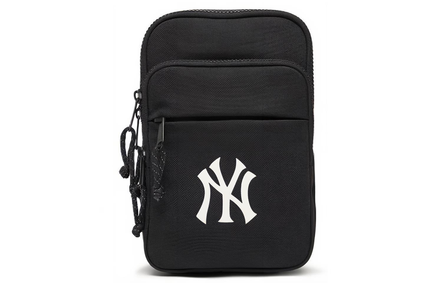 Сумка-мессенджер из холста с чехлом для телефона унисекс черная MLB
Сумка-мессенджер из холста с чехлом для телефона унисекс черная MLB