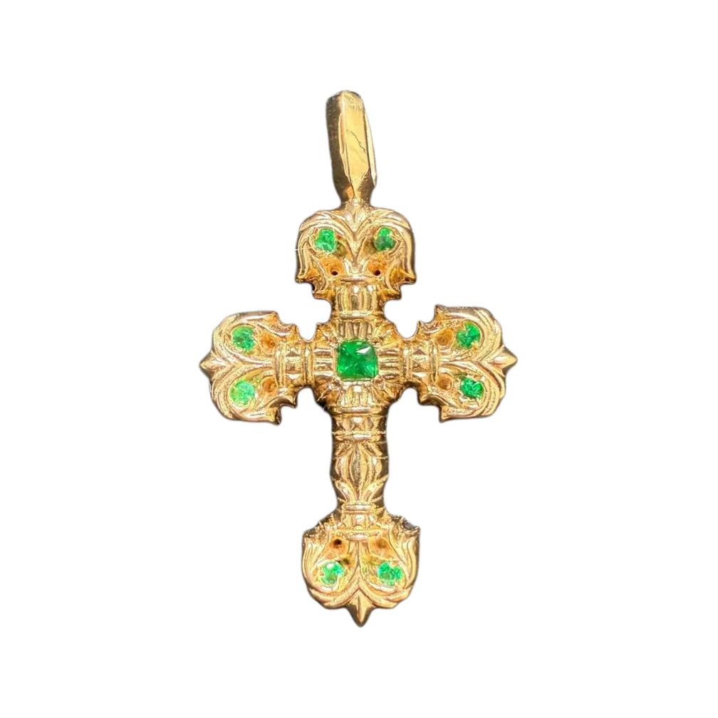 Изумрудные кулоны, унисекс, золотые Chrome Hearts, золото
Изумрудные кулоны, унисекс, золотые Chrome Hearts, золото