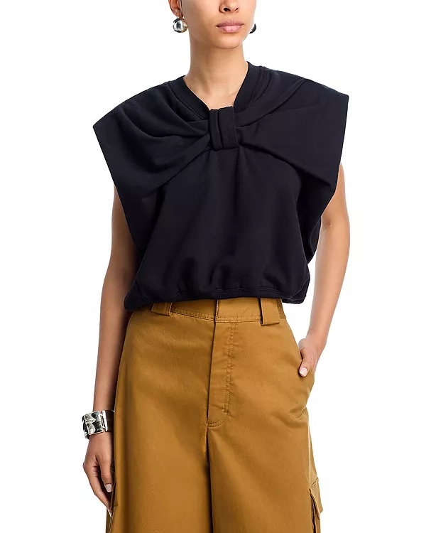 Топ с бантом и драпировкой 3.1 Phillip Lim, черный
Топ с бантом и драпировкой 3.1 Phillip Lim, черный