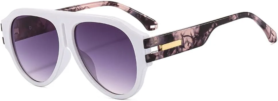 Солнцезащитные очки UV400 с двухцветным градиентом в стиле панк для женщин и мужчин, для бега и занятий спортом на открытом воздухе UYPTK, White Gray Gradient
Солнцезащитные очки UV400 с двухцветным градиентом в стиле панк для женщин и мужчин, для бега и занятий спортом на открытом воздухе UYPTK, White Gray Gradient