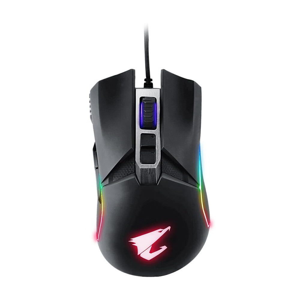 Мышь игровая Gigabyte AORUS M5, черный
Мышь игровая Gigabyte AORUS M5, черный