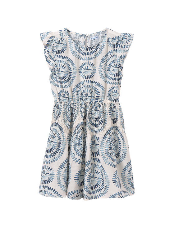 Летнее платье стандартный крой 6975 Mayoral, синий
Летнее платье стандартный крой 6975 Mayoral, синий