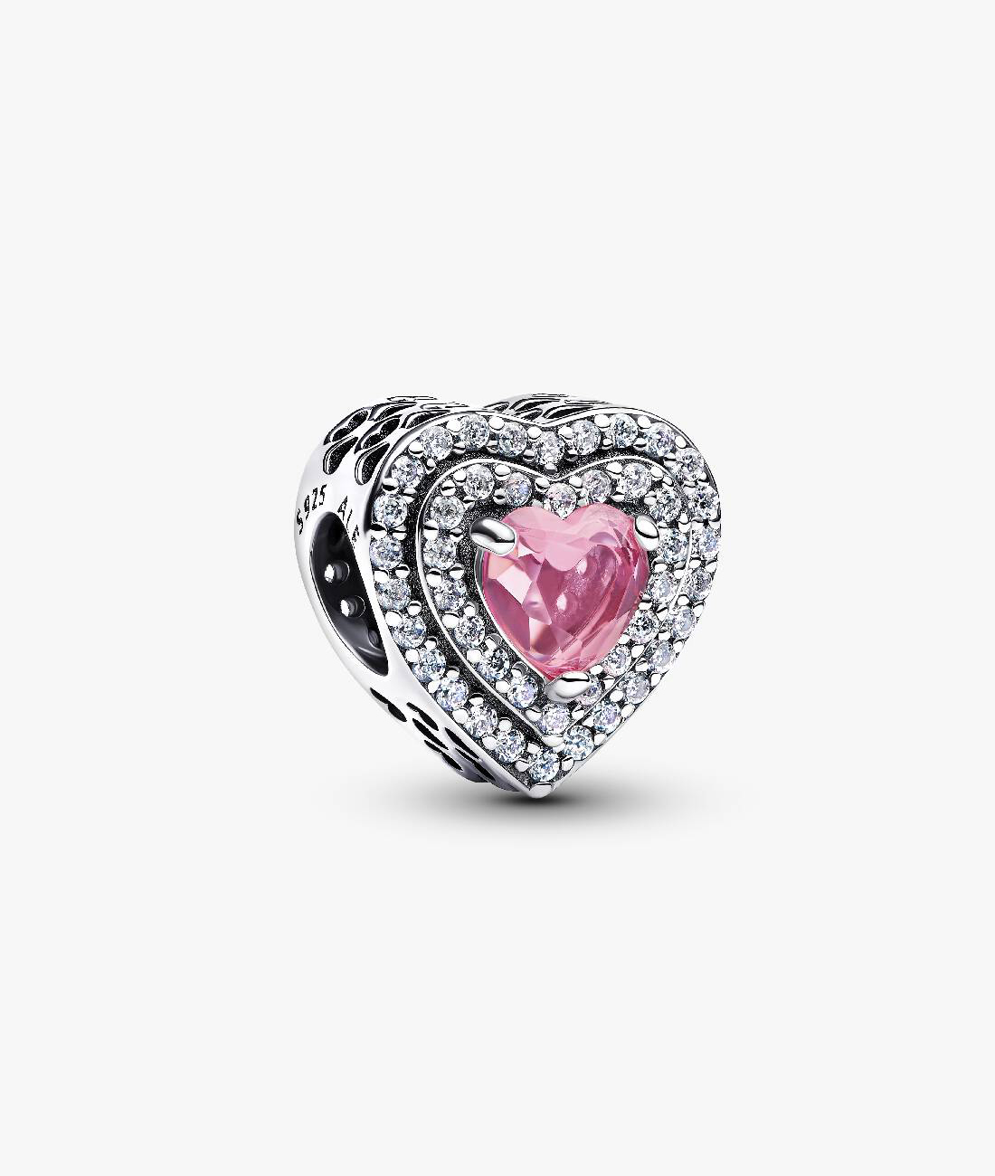 Шарм Pandora Sparkling Leveled Hearts. серебро
Шарм Pandora Sparkling Leveled Hearts. серебро