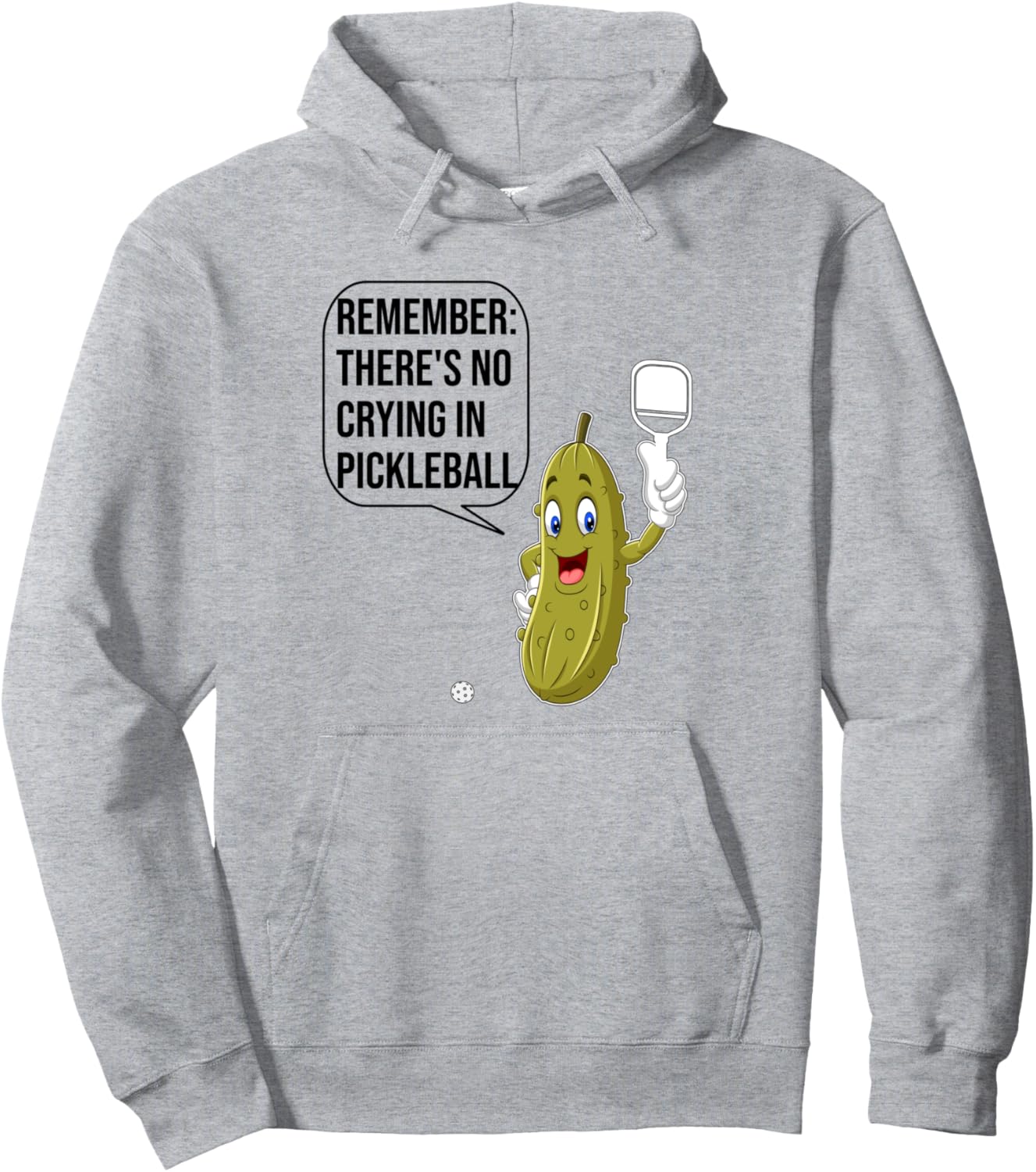 Пиклбол. В пиклболе плакать нельзя. Забавная толстовка Pickleball Apparel Co, серый
Пиклбол. В пиклболе плакать нельзя. Забавная толстовка Pickleball Apparel Co, серый