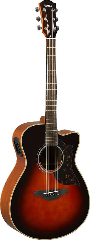 Yamaha AC1M-TBS Solid Sitka Spruce/Mahogany Concert Cutaway with Electronics 2021 Tobacco Brown Sunb
Yamaha AC1M-TBS Solid Sitka Spruce/Mahogany Concert Cutaway with Electronics 2021 Tobacco Brown Sunb