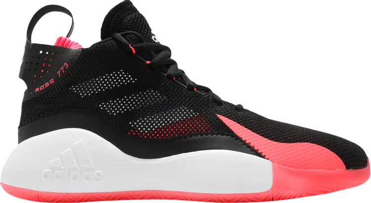 Кроссовки Adidas D Rose 773 2020 'Black Signal Pink', черный
Кроссовки Adidas D Rose 773 2020 'Black Signal Pink', черный
