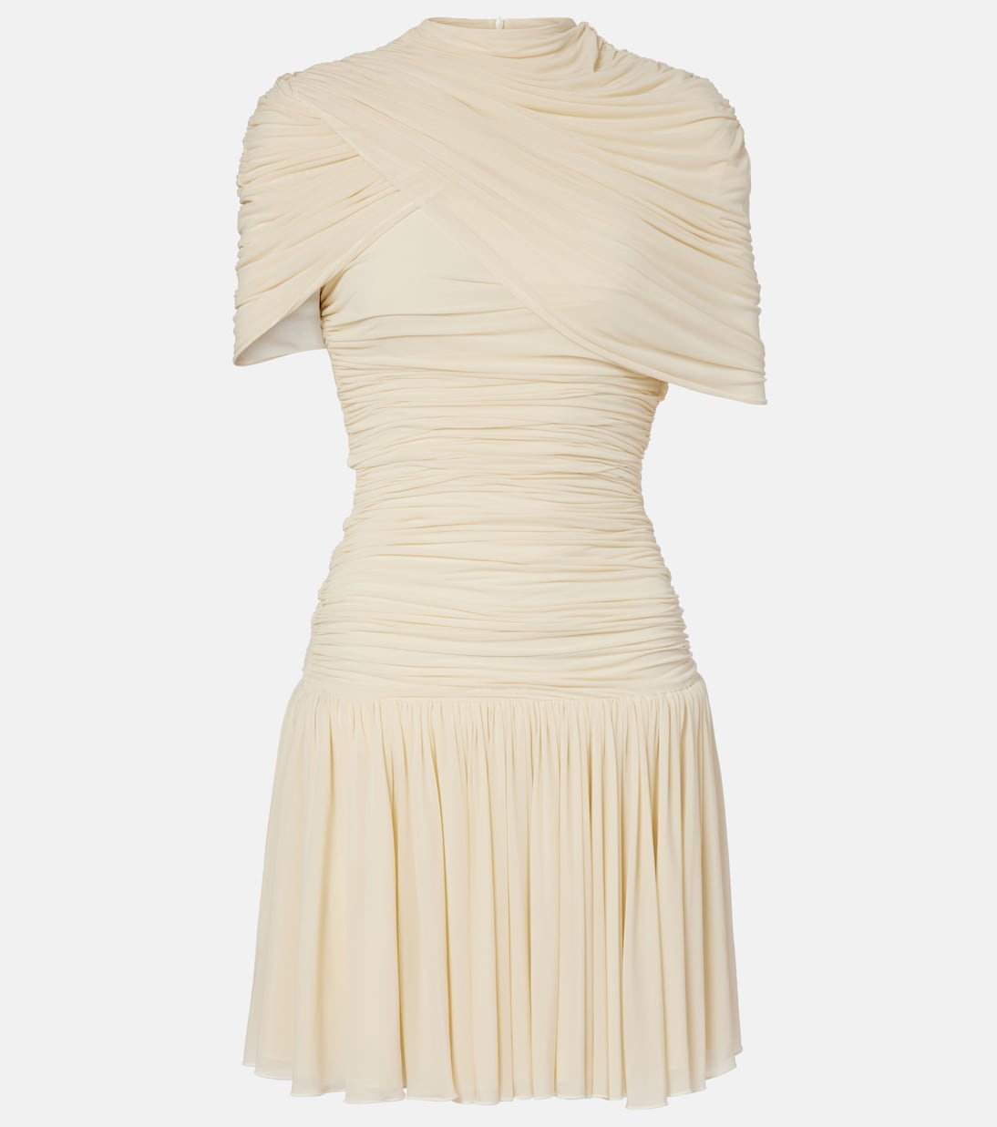 Мини-платье со сборками Magda Butrym, бежевый
Мини-платье со сборками Magda Butrym, бежевый