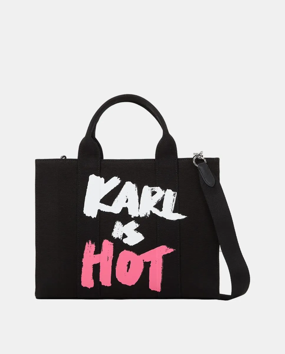 Квадратная сумка-тоут с двойной ручкой Karl Lagerfeld, черный
Квадратная сумка-тоут с двойной ручкой Karl Lagerfeld, черный