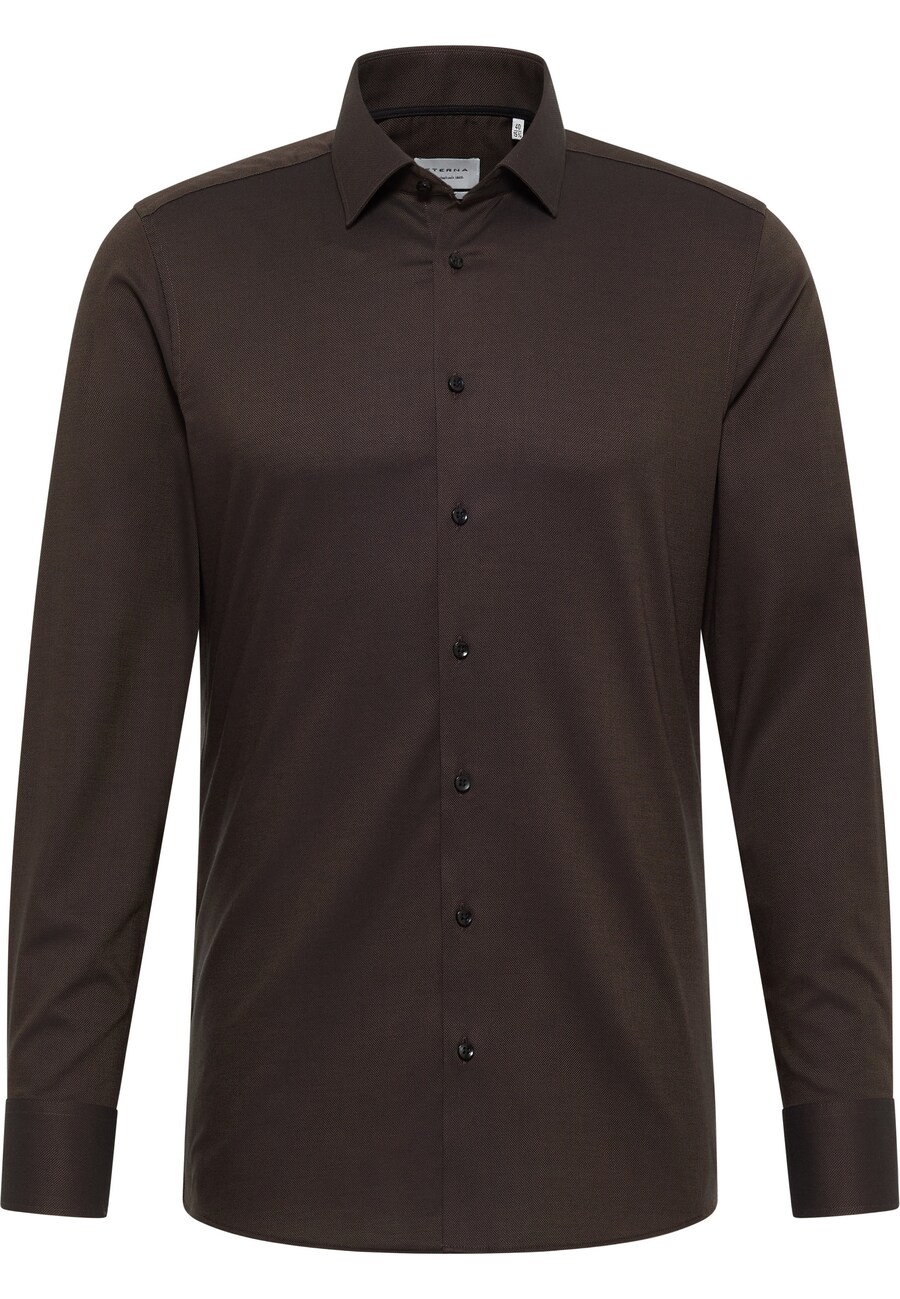 Рубашка делового кроя Slim Fit ETERNA, коричневый
Рубашка делового кроя Slim Fit ETERNA, коричневый