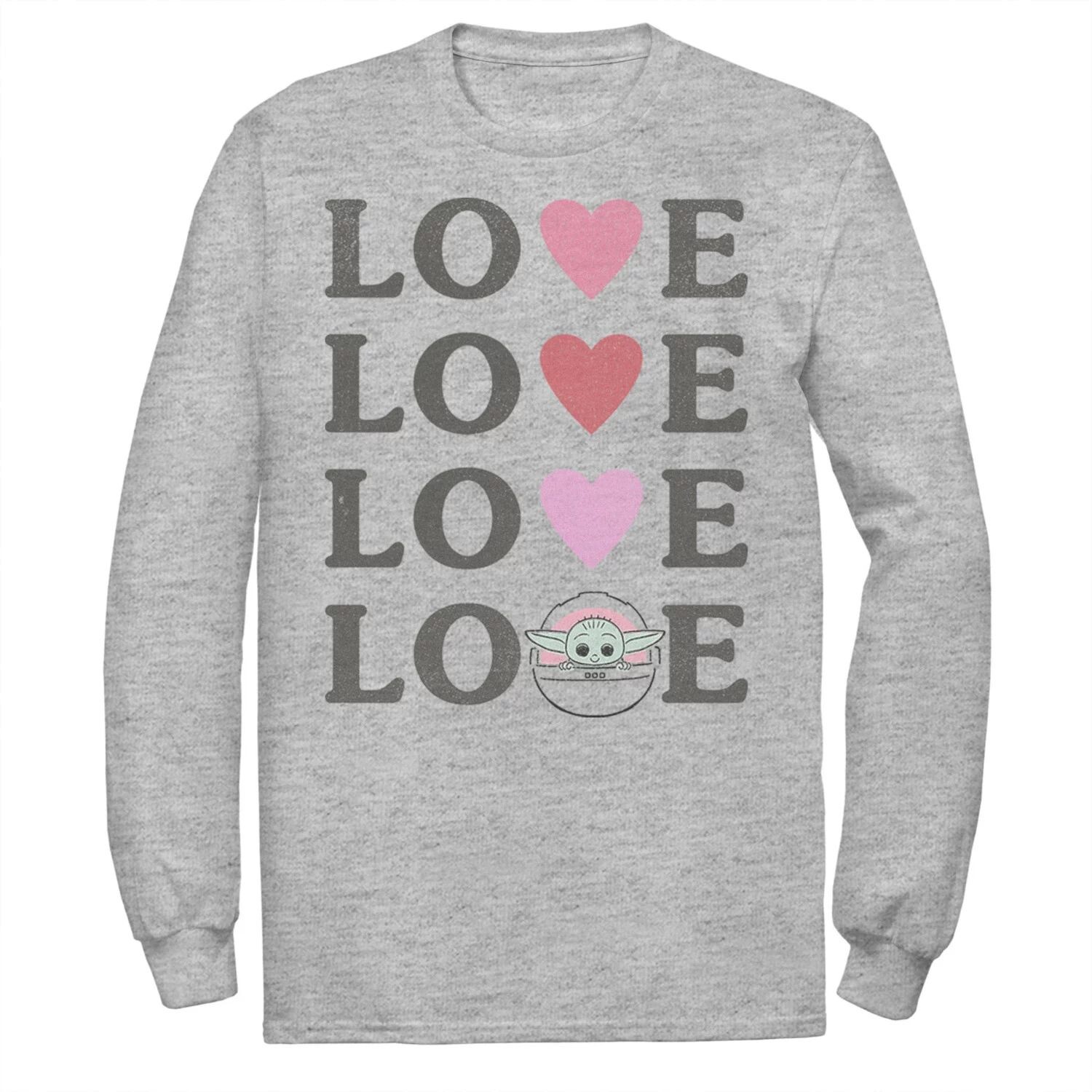 Мужская футболка с текстом Star Wars The Mandalorian The Child Love Licensed Character
Мужская футболка с текстом Star Wars The Mandalorian The Child Love Licensed Character