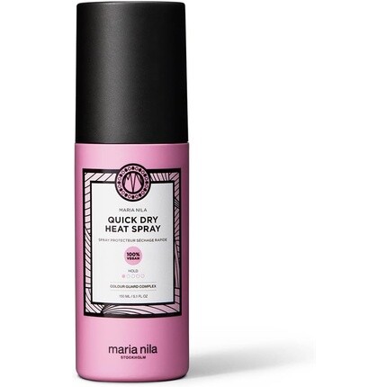 Быстросохнущий тепловой спрей 150 мл, Maria Nila
Быстросохнущий тепловой спрей 150 мл, Maria Nila