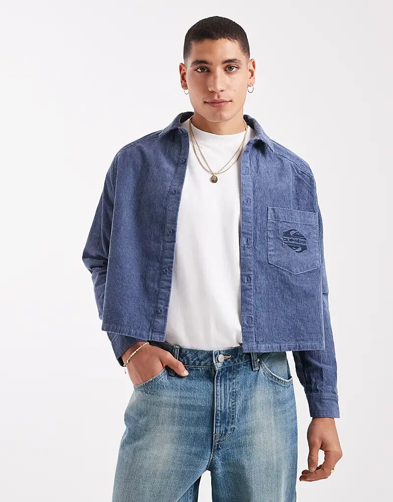 Вельветовая рубашка Quiksilver Uni синего цвета
Вельветовая рубашка Quiksilver Uni синего цвета