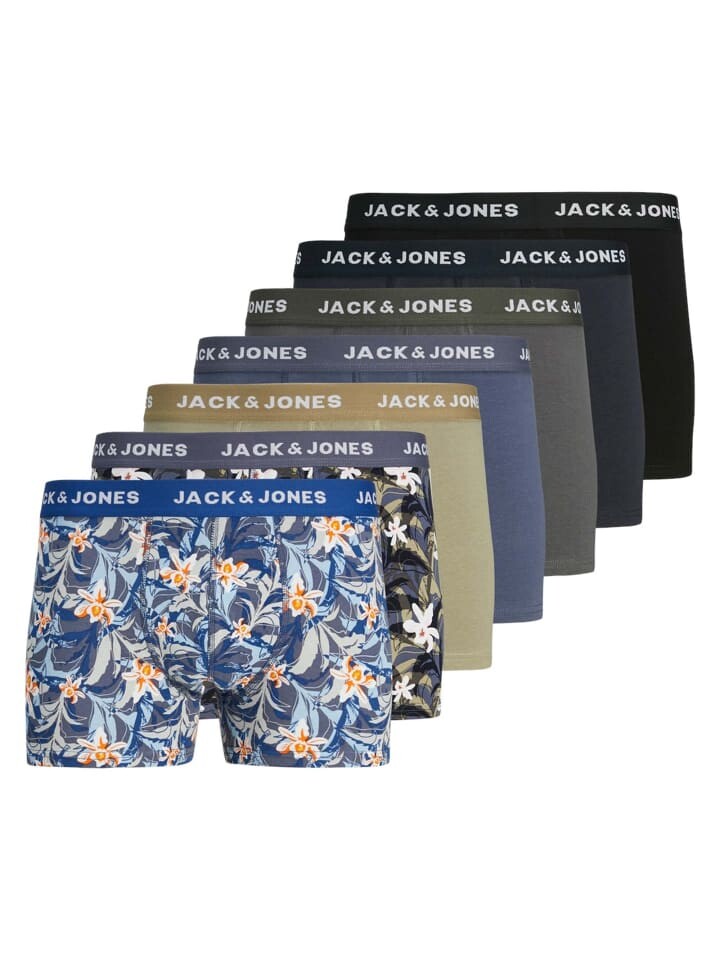 Боксеры Jack & Jones short 7er Pack, цвет grün/blau/schwarz
Боксеры Jack & Jones short 7er Pack, цвет grün/blau/schwarz