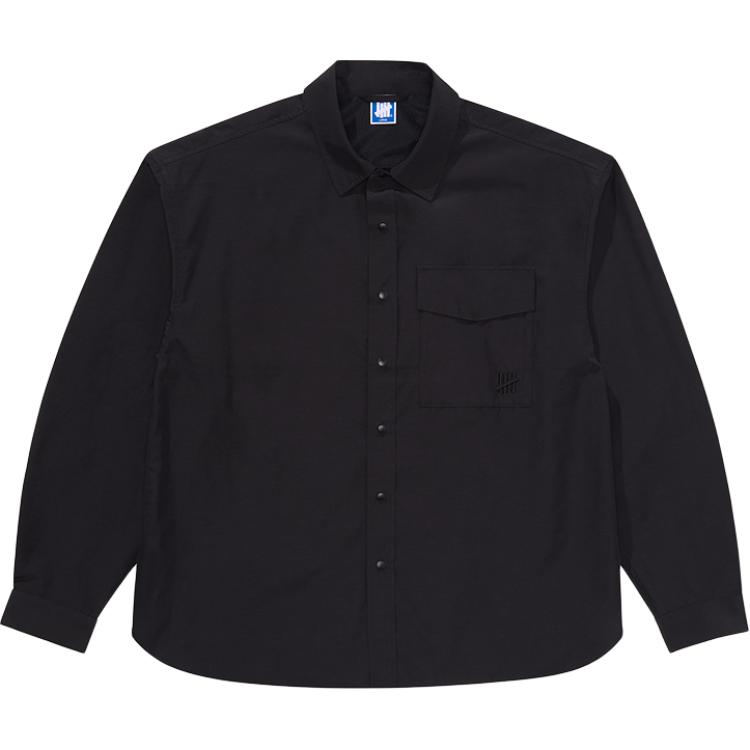 Рубашка Женская Лацкан Умеренные Другие UNDEFEATED, черный
Рубашка Женская Лацкан Умеренные Другие UNDEFEATED, черный