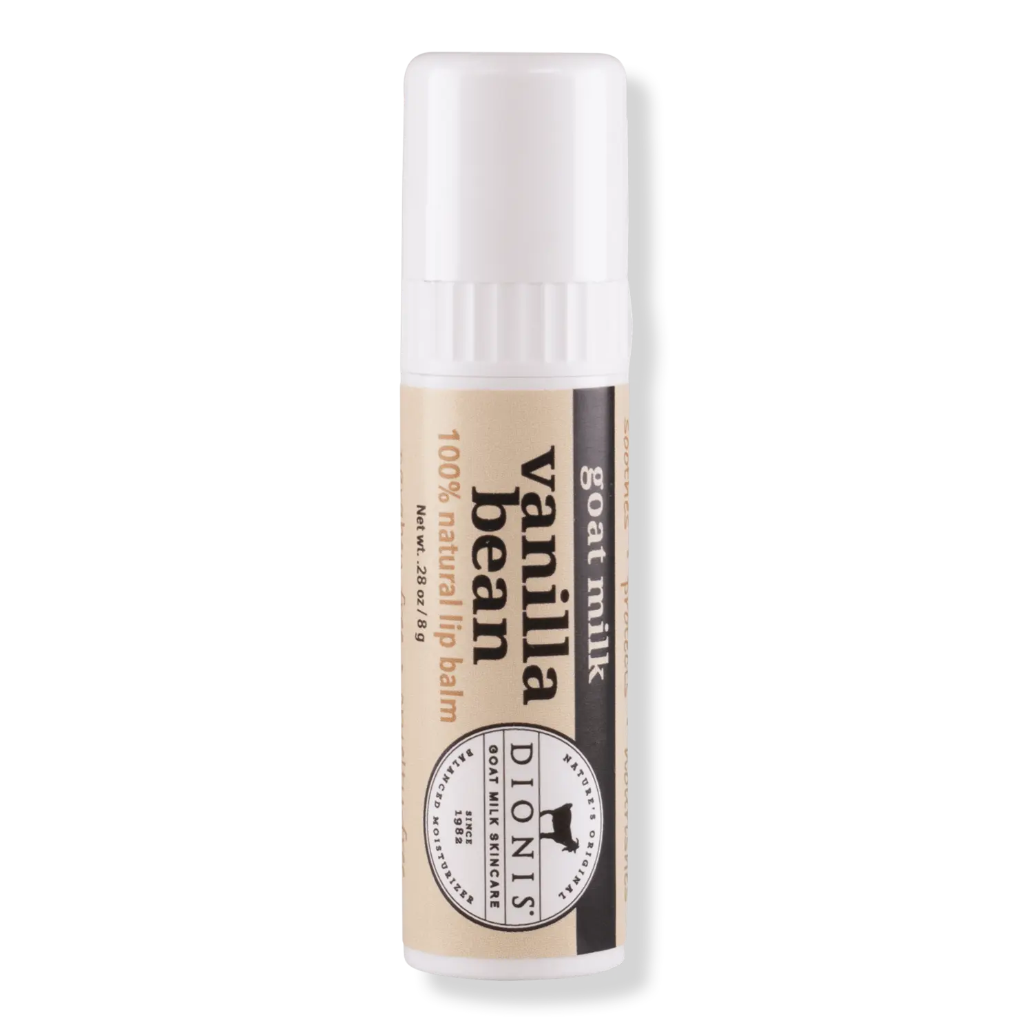 Бальзам для губ на основе козьего молока Dionis, Vanilla Bean
Бальзам для губ на основе козьего молока Dionis, Vanilla Bean