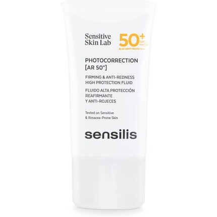 Солнцезащитный крем для лица Fotocorrectie Ar Spf 50+ 40 мл для чувствительной кожи с покраснениями и/или куперозом, Sensilis
Солнцезащитный крем для лица Fotocorrectie Ar Spf 50+ 40 мл для чувствительной кожи с покраснениями и/или куперозом, Sensilis