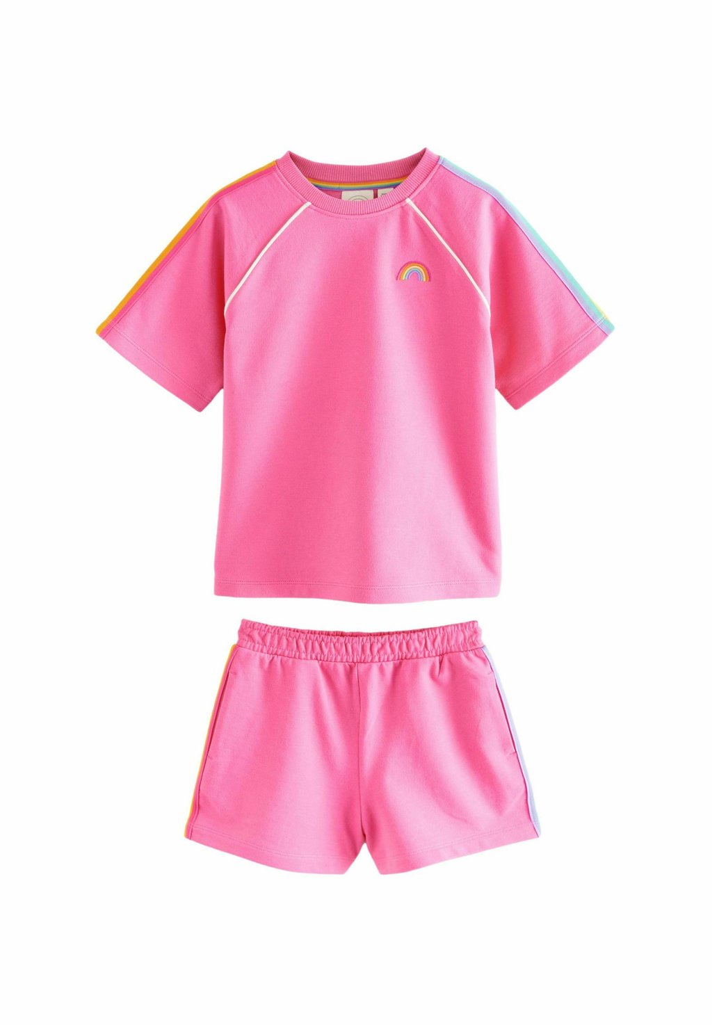 Шорты RAINBOW SHORT SLEEVE SET Little Bird, фуксия
Шорты RAINBOW SHORT SLEEVE SET Little Bird, фуксия