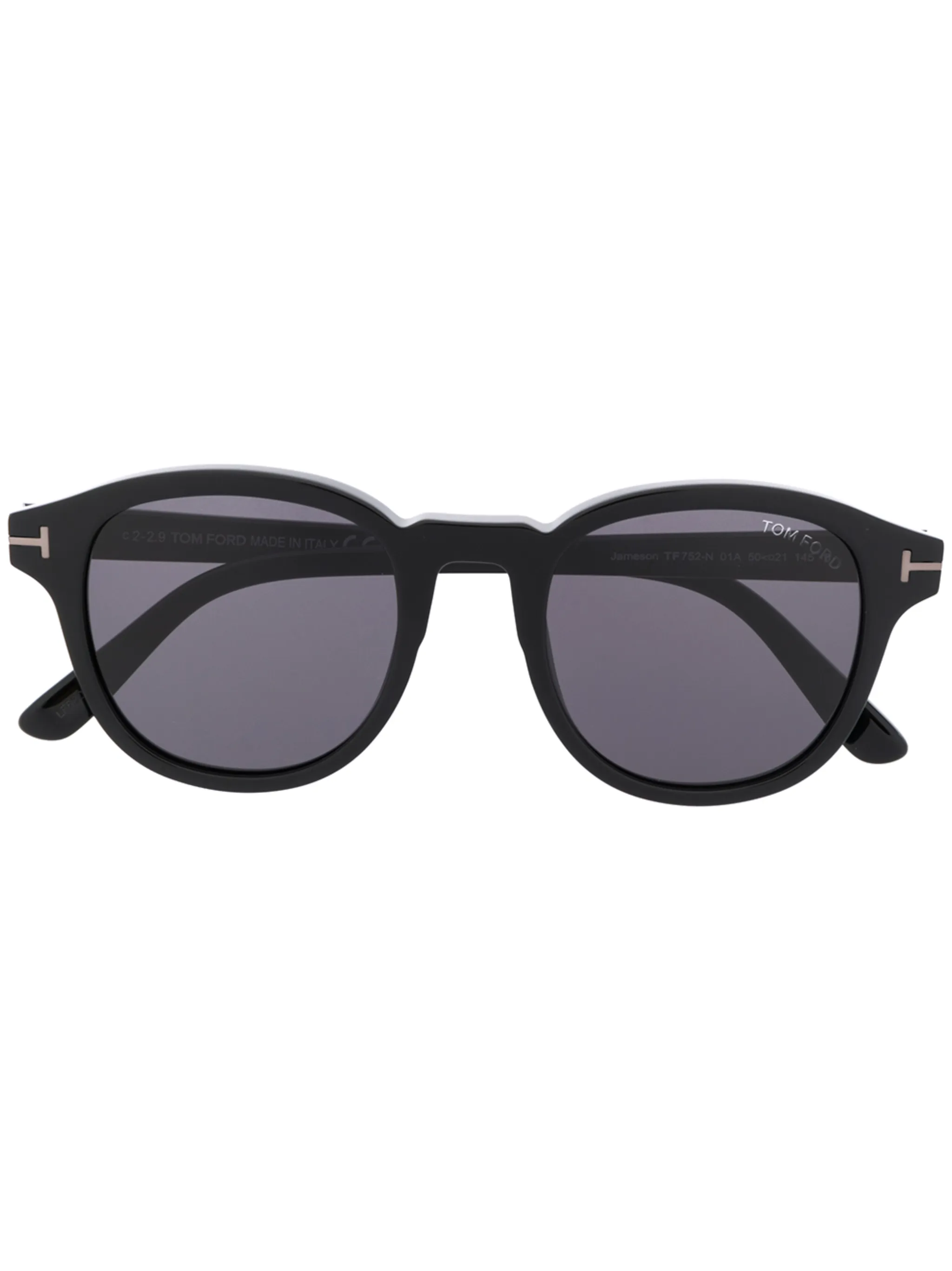 Солнцезащитные очки Jameson в круглой оправе Tom Ford Eyewear, черный
Солнцезащитные очки Jameson в круглой оправе Tom Ford Eyewear, черный