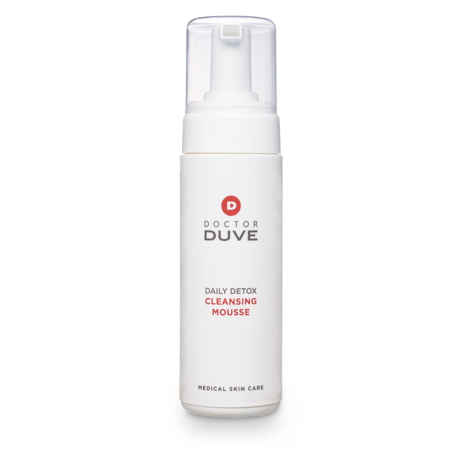 Очищающая пенка для лица daily detox cleansing mousse Doctor Duve Medical, объем 150 мл
Очищающая пенка для лица daily detox cleansing mousse Doctor Duve Medical, объем 150 мл