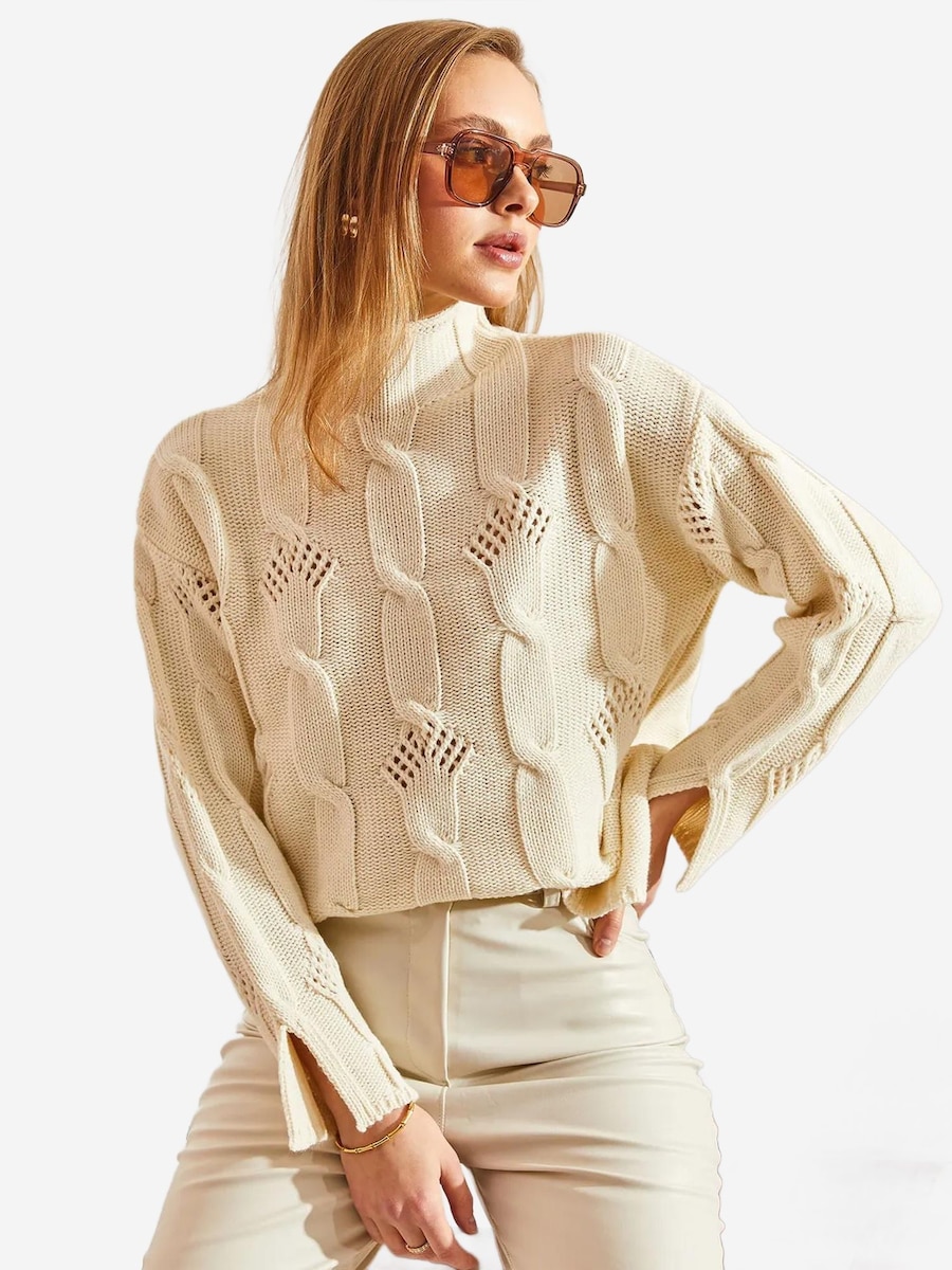 Свитер Bianco Lucci, кремовый
Свитер Bianco Lucci, кремовый