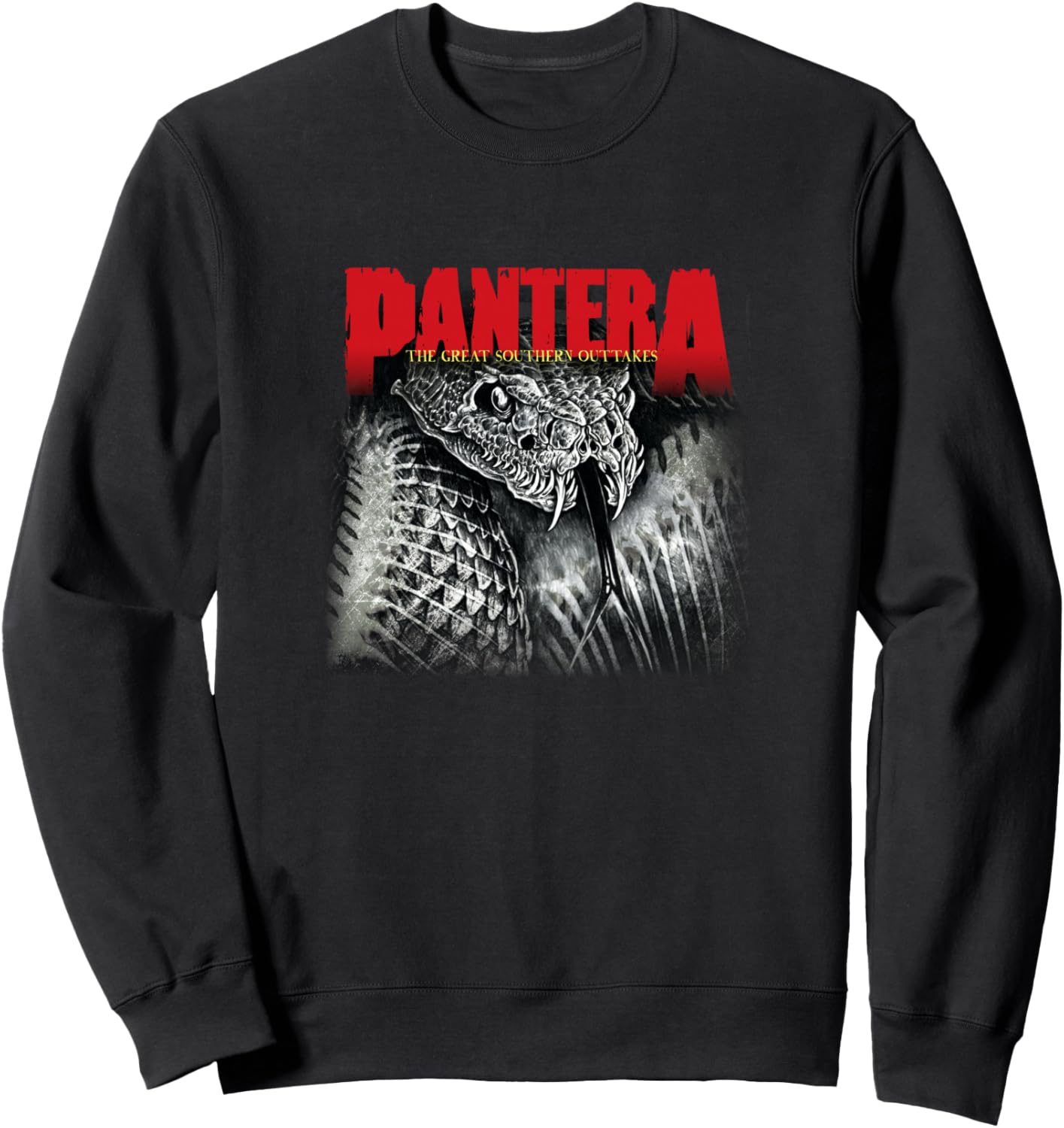Официальная толстовка Pantera Great Southern Outtakes с изображением змеи, черный цвет
Официальная толстовка Pantera Great Southern Outtakes с изображением змеи, черный цвет