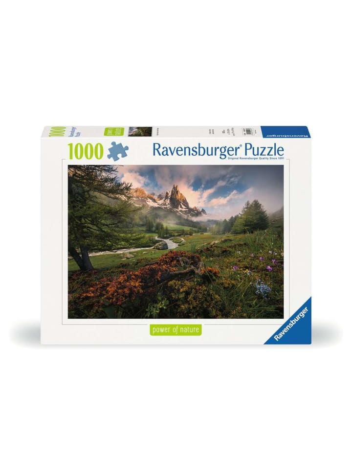 Пазл Ravensburger, 1000 деталей. Живописная атмосфера долины Валле-де-ла-Кларе, Французские Альпы, в цвете
Пазл Ravensburger, 1000 деталей. Живописная атмосфера долины Валле-де-ла-Кларе, Французские Альпы, в цвете