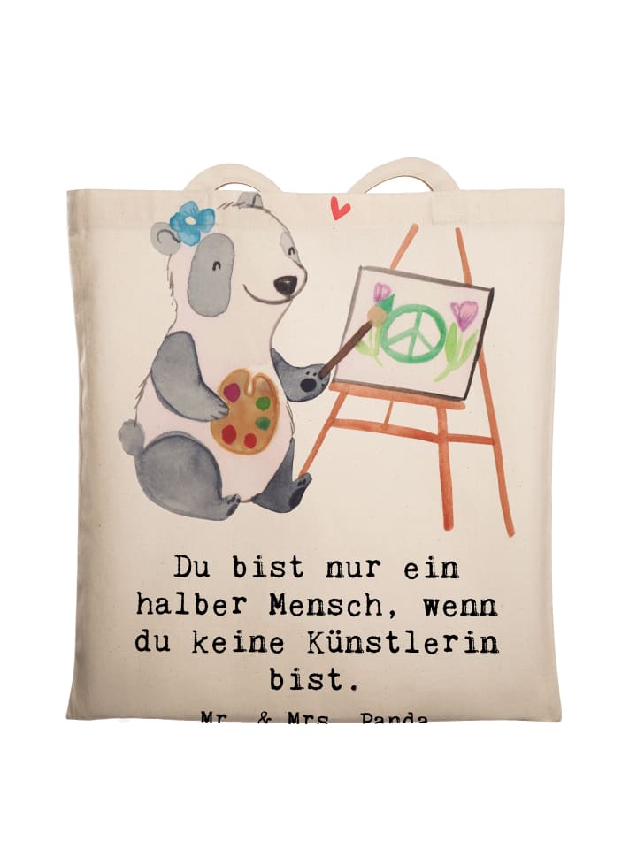 Mr. & Mrs. Panda Сумка-шоппер с изображением сердца художника и надписью, кремового цвета
Mr. & Mrs. Panda Сумка-шоппер с изображением сердца художника и надписью, кремового цвета