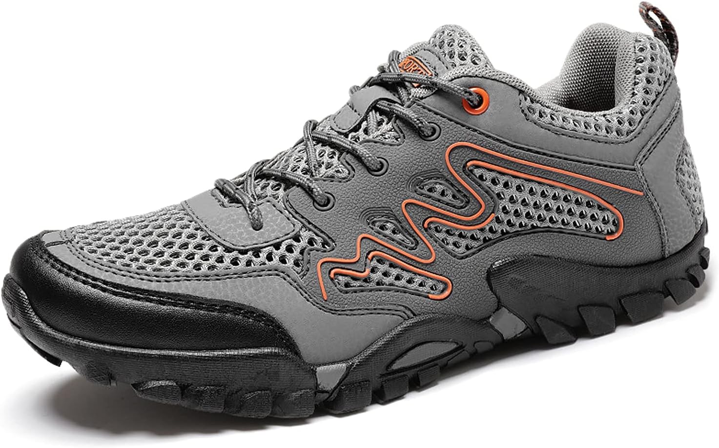 Мужские походные ботинки легкие дышащие женские треккинговые кроссовки противоскользящие для ходьбы на улице Hongrenamz, серый
Мужские походные ботинки легкие дышащие женские треккинговые кроссовки противоскользящие для ходьбы на улице Hongrenamz, серый