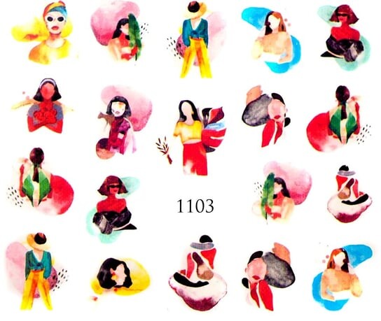 Водные наклейки для ногтей - №1103, Raisin
Водные наклейки для ногтей - №1103, Raisin