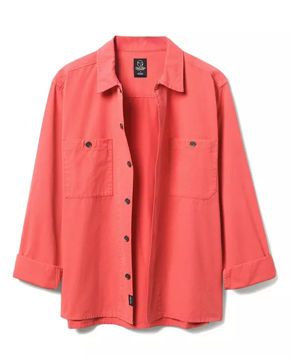 Рабочая рубашка унисекс из выстиранной саржи Junk Food Clothing, красный
Рабочая рубашка унисекс из выстиранной саржи Junk Food Clothing, красный