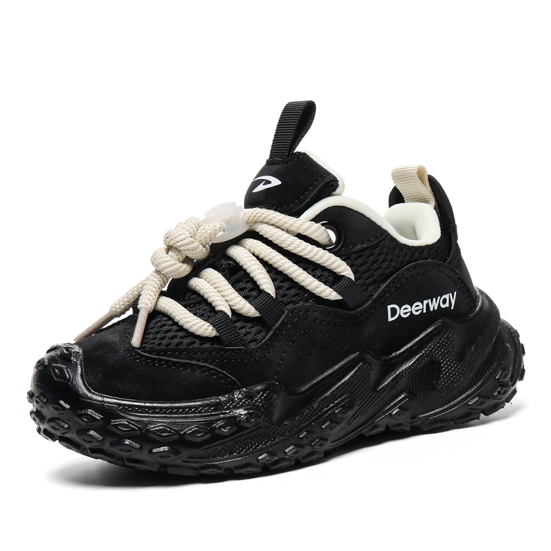 Нескользящие, устойчивые к истиранию, дышащие, низкие, детские, повседневные кроссовки DEERWAY, фиолетовый 
Нескользящие, устойчивые к истиранию, дышащие, низкие, детские, повседневные кроссовки DEERWAY, фиолетовый