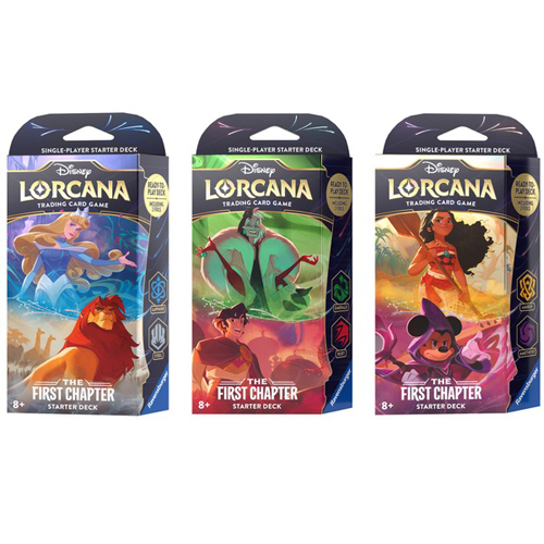 Карточная игра Disney Lorcana: The First Chapter – Starter Deck – 3 Set
Карточная игра Disney Lorcana: The First Chapter – Starter Deck – 3 Set