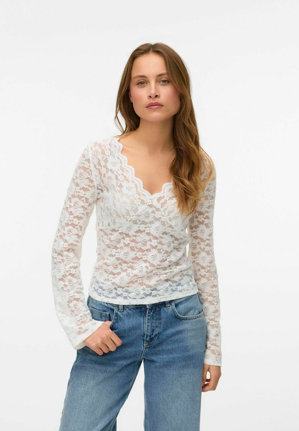 Блуза VMILLA Vero Moda, белый
Блуза VMILLA Vero Moda, белый