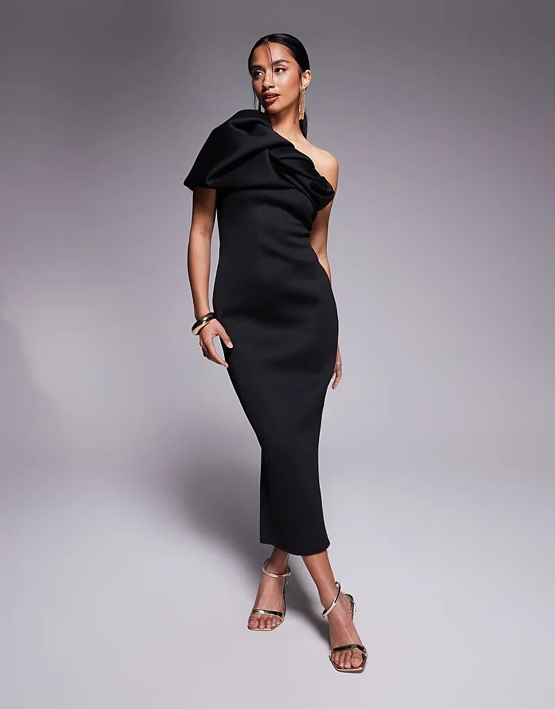 Платье-бандо миди ASOS DESIGN Petite с объемными рукавами черного цвета из ткани в стиле «скуба»
Платье-бандо миди ASOS DESIGN Petite с объемными рукавами черного цвета из ткани в стиле «скуба»