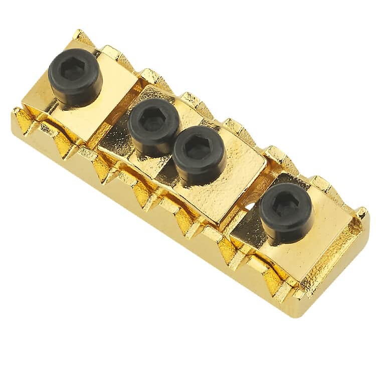 Аутентичный Флойд Роуз 7-String Стопорная гайка - Золото Floyd Rose Original Series 7-String Locking Nut
Аутентичный Флойд Роуз 7-String Стопорная гайка - Золото Floyd Rose Original Series 7-String Locking Nut