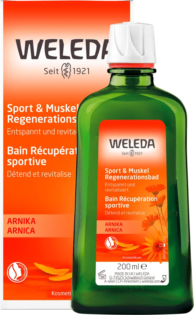 Спортивный бассейн для регенерации и усилители Мускул арника 200мл Weleda
Спортивный бассейн для регенерации и усилители Мускул арника 200мл Weleda