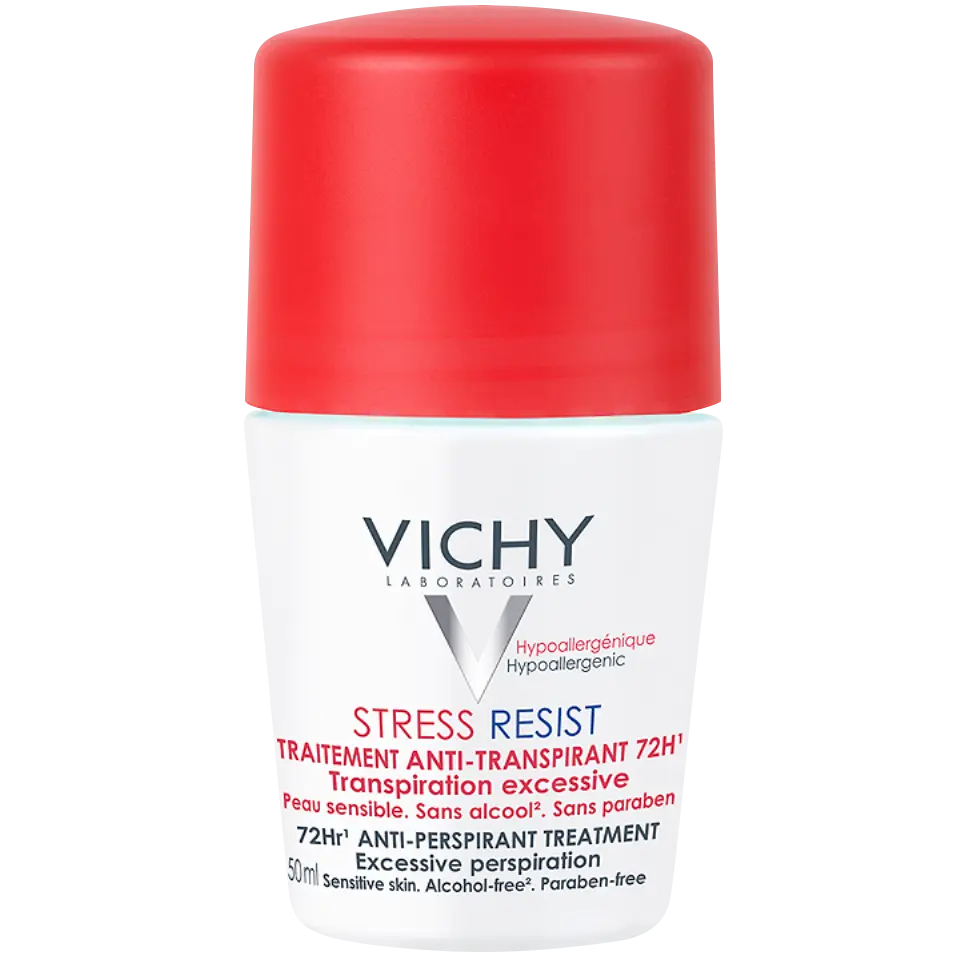 Vichy Stress Resist шариковый антиперспирант, 50 мл
Vichy Stress Resist шариковый антиперспирант, 50 мл
