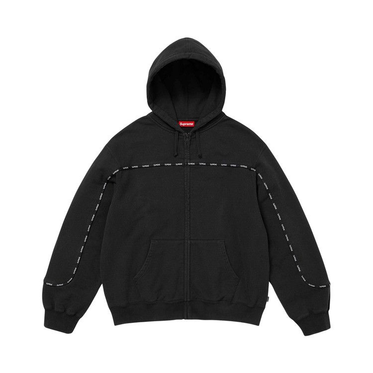Толстовка Supreme Piping Zip Up Hooded Sweatshirt, Black
Толстовка Supreme Piping Zip Up Hooded Sweatshirt, Black