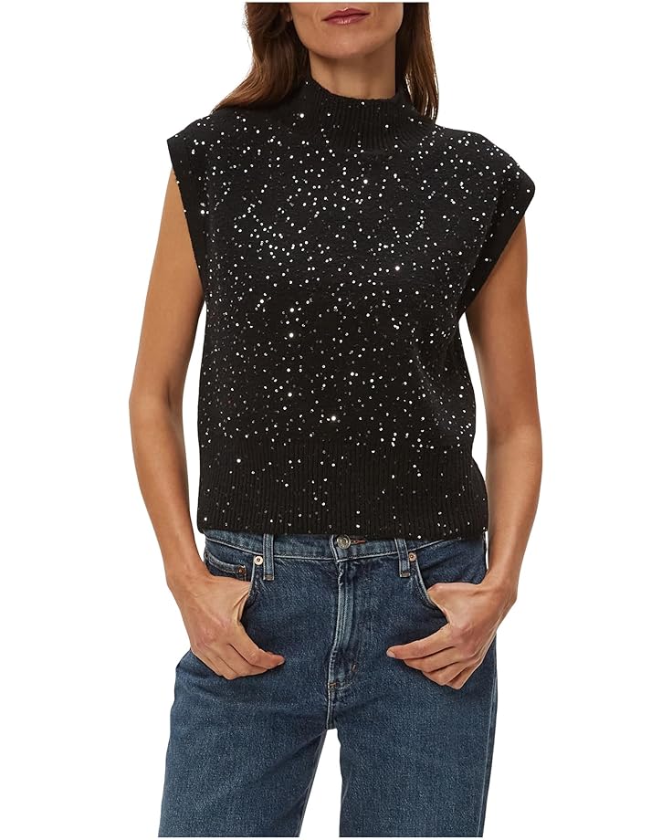 Женский свитер Michael Stars Raina Mock Neck, Black
Женский свитер Michael Stars Raina Mock Neck, Black