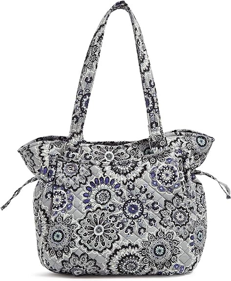 Женская хлопковая сумочка-сэтчел Vera Bradley Glenna, спокойный медальон
Женская хлопковая сумочка-сэтчел Vera Bradley Glenna, спокойный медальон