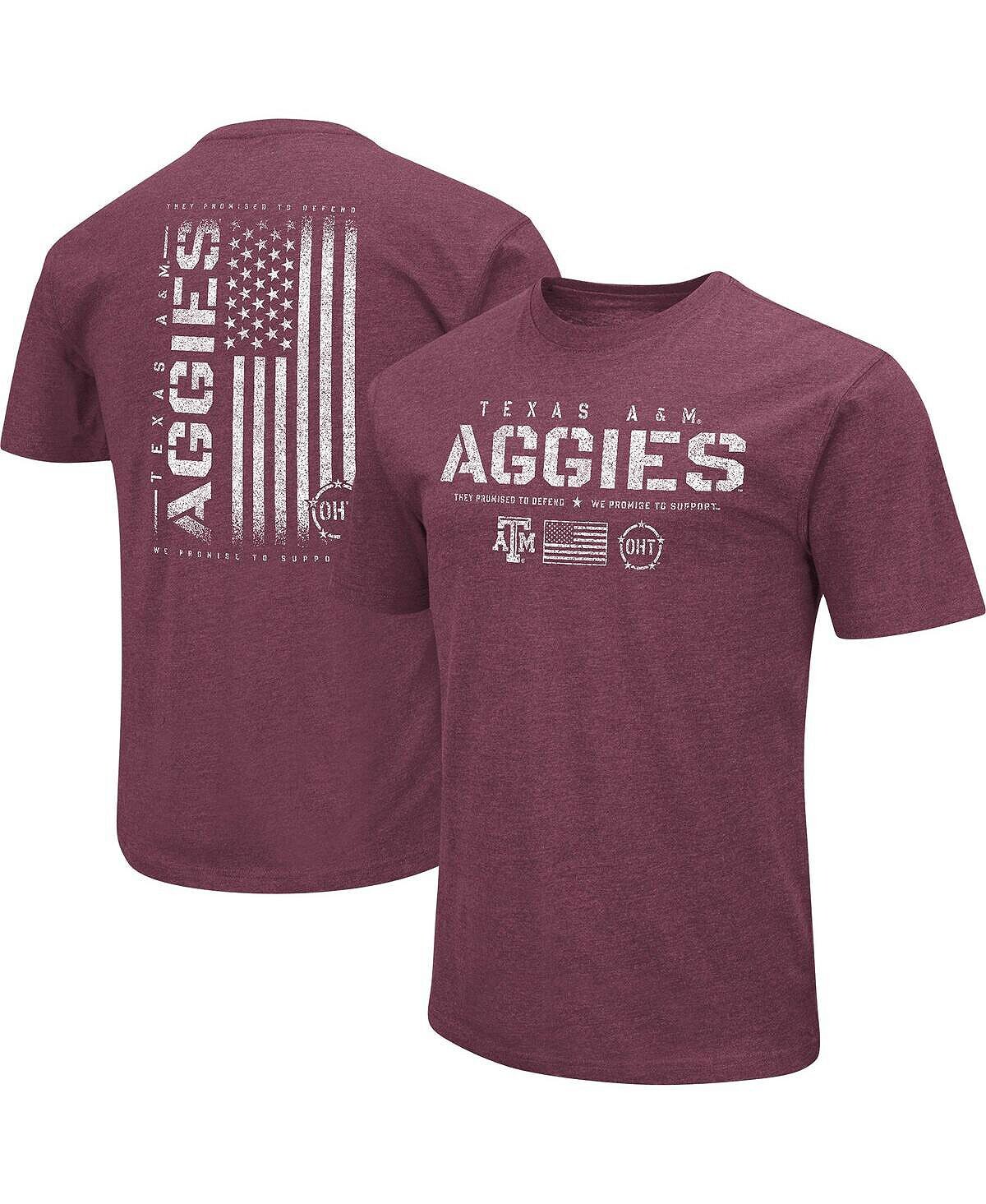 Мужская футболка maroon texas a&m aggies oht с флагом 2.0 в стиле милитари Colosseum
Мужская футболка maroon texas a&m aggies oht с флагом 2.0 в стиле милитари Colosseum