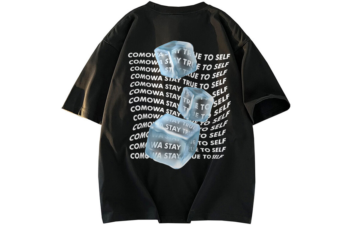 Футболка унисекс Comowa, черный 
Футболка унисекс Comowa, черный