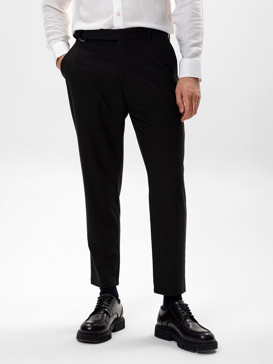 Обычные брюки в складку спереди Antioch, черный
Обычные брюки в складку спереди Antioch, черный