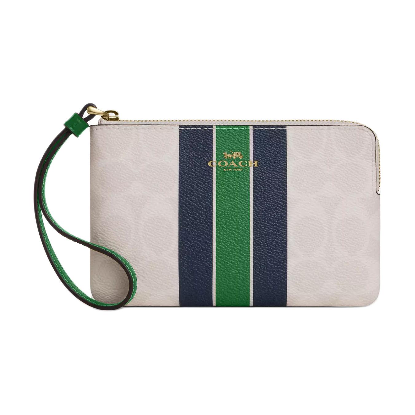 COACH Кошелек-монетница Corner Zip с кожаными вставками, малый, женский, мультиколор
COACH Кошелек-монетница Corner Zip с кожаными вставками, малый, женский, мультиколор