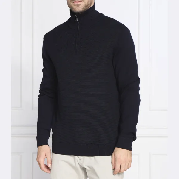 Шерсть ладамо стандартного кроя Boss, синий
Шерсть ладамо стандартного кроя Boss, синий